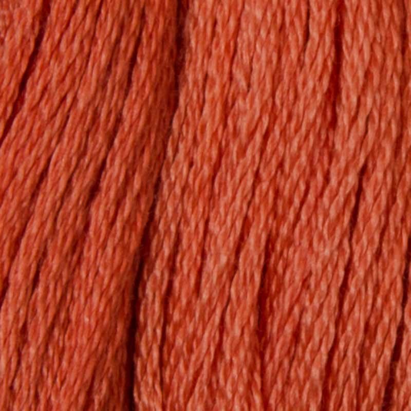 Cotton thread for embroidery DMC 351 Coral