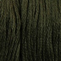 Cotton thread for embroidery DMC 3787 Dark Brown Grey