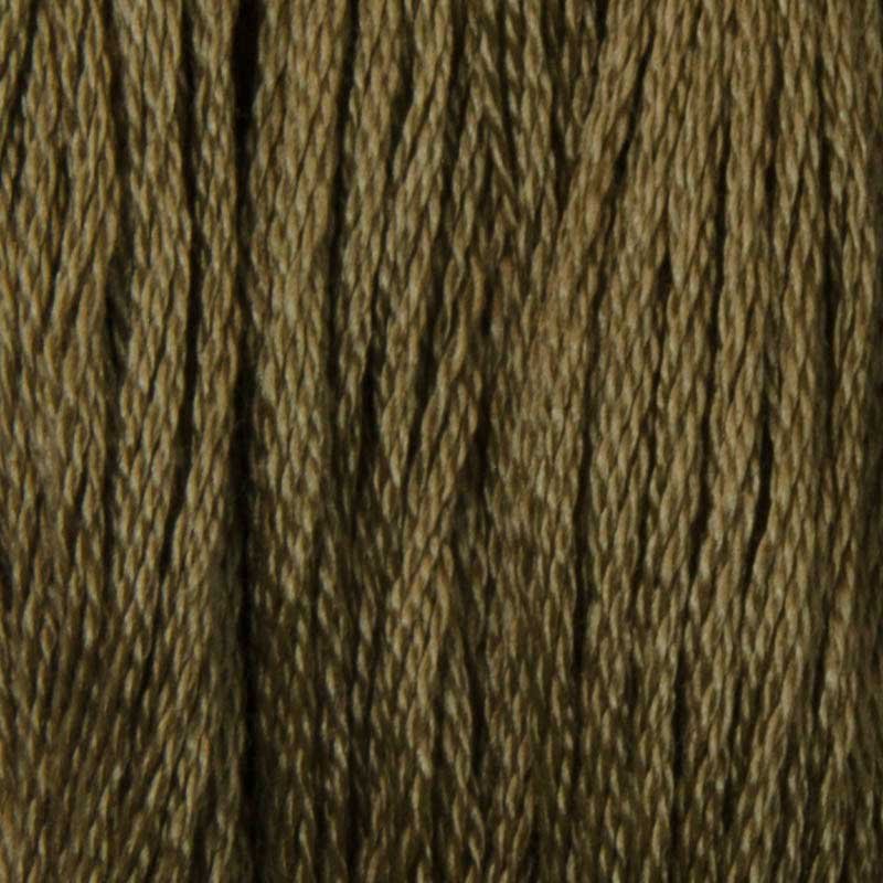 Cotton thread for embroidery DMC 3790 Ultra Dark Beige Grey