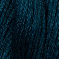 Threads for embroidery CXC 3808 Ultra Very Dark Turquoise