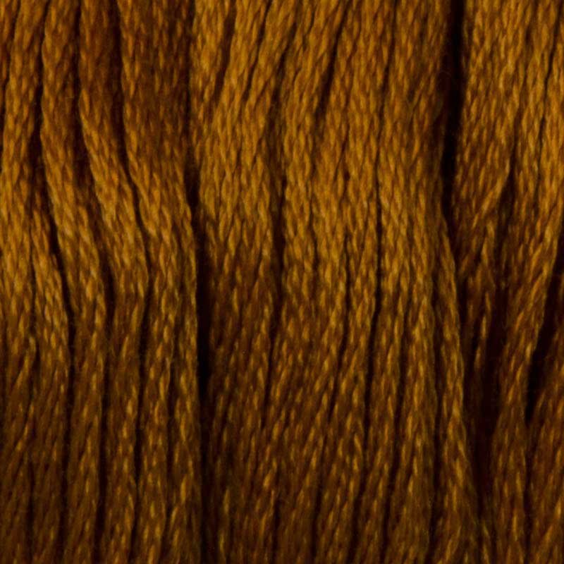 Нитки для вышивания хлопковые DMC 3826 Золотисто-коричневый