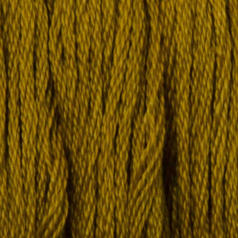 Cotton thread for embroidery DMC 3829 Very Dark Old Gold