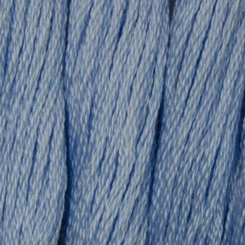 Нитки для вышивания хлопковые DMC 3840 Светлый лавандово-синий
