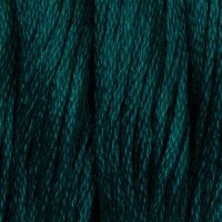 Нитки для вышивания СХС 3847 Темный бирюзово-зеленый