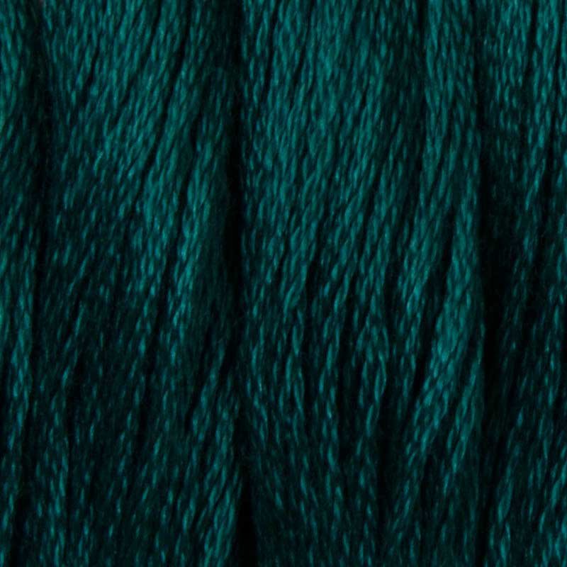 Нитки для вишивання бавовняні DMC 3847 Темний бирюзово-зелений