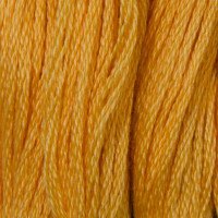 Threads for embroidery CXC 3854 Medium Autumn Gold