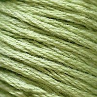 Cotton thread for embroidery DMC 3881 Pale Avocado Green