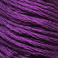 Cotton thread for embroidery DMC 3886 Very Dark Plum