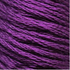 Cotton thread for embroidery DMC 3886 Very Dark Plum