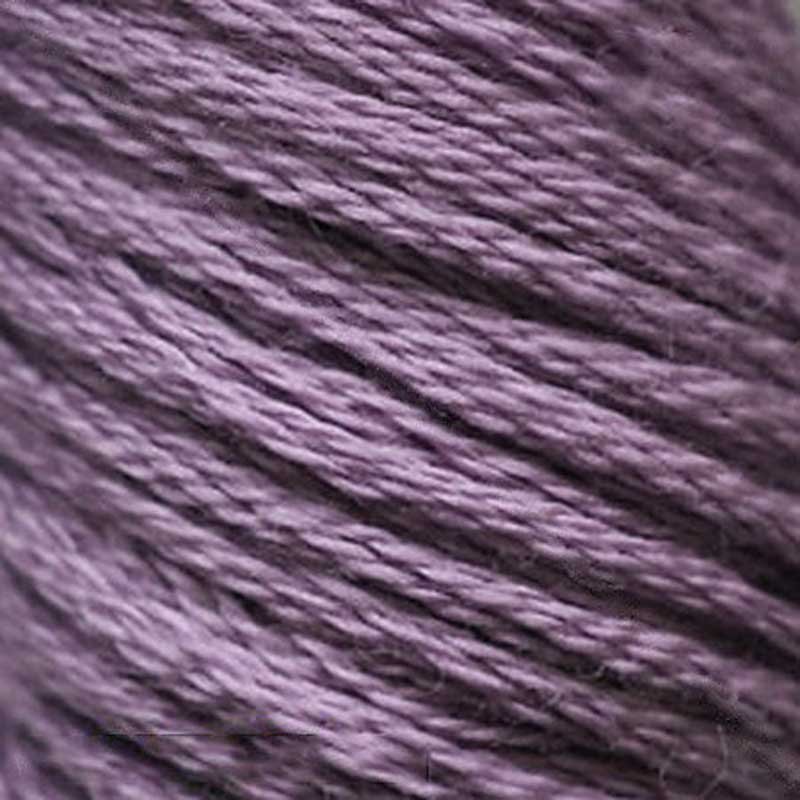 Нитки для вишивання бавовняні DMC 3888 Середній темний античний фіолетовий