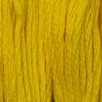 Cotton thread for embroidery DMC 444 Dark Lemon