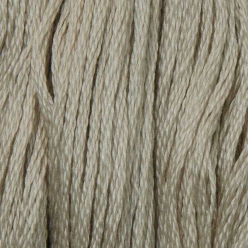 Нитки для вышивания хлопковые DMC 453 Светло-серый