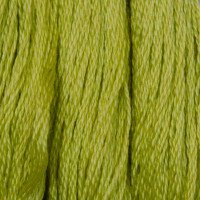 Cotton thread for embroidery DMC 472 Ultra Light Avocado Green