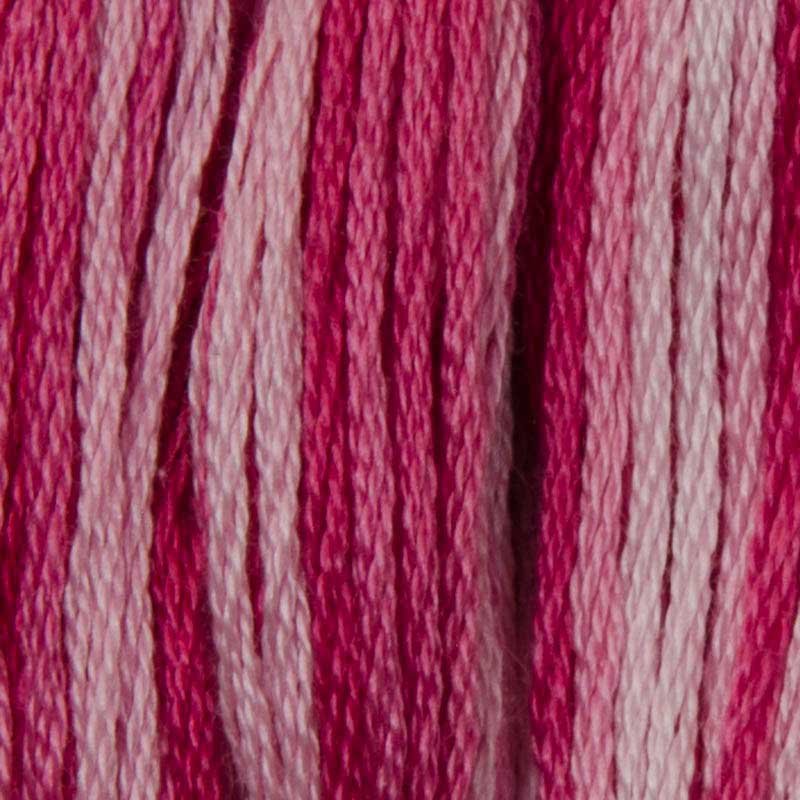 Cotton thread for embroidery DMC 48 Variegated Baby Pink