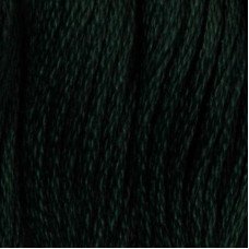 Нитки для вышивания СХС 500 Очень темно-синий зеленый