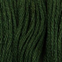 Нитки для вышивания СХС 520 Темно-зеленій папоротниковый