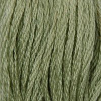 Cotton thread for embroidery DMC 524 Very Light Fern Green