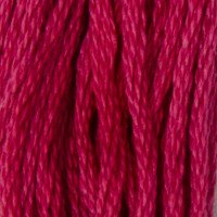 Cotton thread for embroidery DMC 600 Very Dark Cranberry