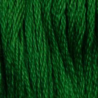 Cotton thread for embroidery DMC 701 Light Green