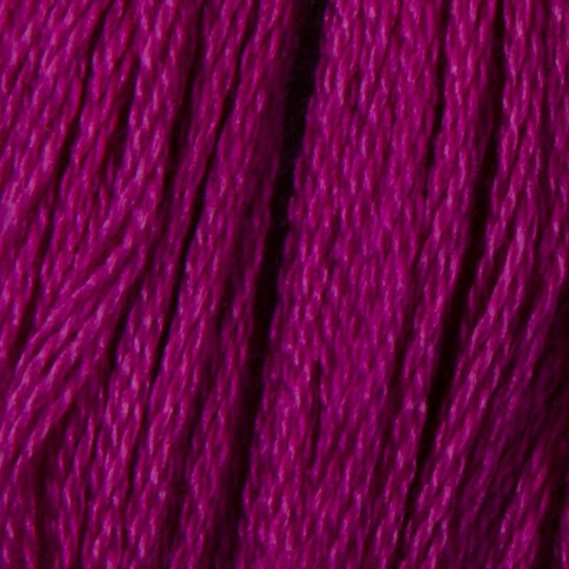 Threads for embroidery CXC 718 DMC Plum