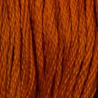 Нитки для вишивання СХС 720 Темно-помаранчева спеція