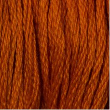 Нитки для вышивания хлопковые DMC 720 Темно-оранжевая специя