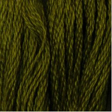 Нитки для вышивания СХС 730 Очень темный оливково-зеленый
