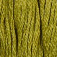 Cotton thread for embroidery DMC 734 Light Olive Green