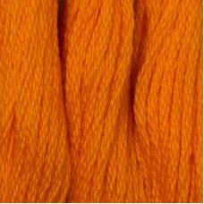 Cotton thread for embroidery DMC 740 Tangerine