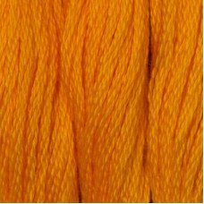 Cotton thread for embroidery DMC 741 Medium Tangerine