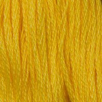 Threads for embroidery CXC 743 Medium Yellow