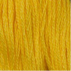 Cotton thread for embroidery DMC 743 Medium Yellow