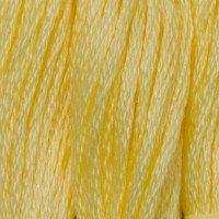 Cotton thread for embroidery DMC 745 Light Pale Yellow