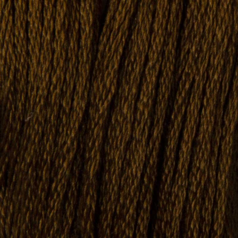 Нитки для вишивання СХС 801 Темний кавово-коричневий