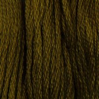Threads for embroidery CXC 829 Very Dark Golden Olive