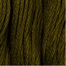Нитки для вишивання бавовняні DMC 830 Темний золотисто-оливковий