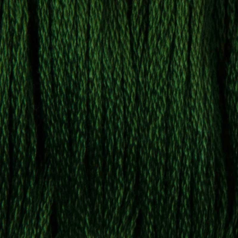 Threads for embroidery CXC 895 Very Dark Hunter Green