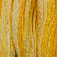 Cotton thread for embroidery DMC 90 Variegated Yellow