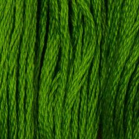 Нитки для вышивания хлопковые DMC 906 Средне зеленый попугай