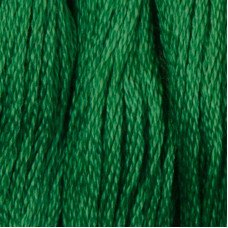 Cotton thread for embroidery DMC 911 Medium Emerald Green