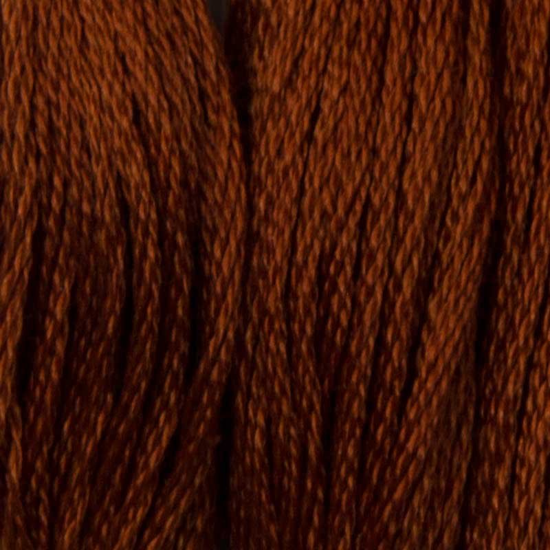Нитки для вышивания СХС 918 Темно-красная медь