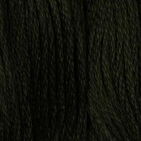 Cotton thread for embroidery DMC 934 Black Avocado Green