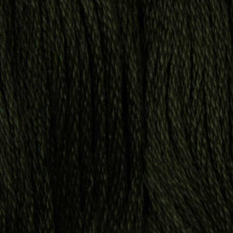 Cotton thread for embroidery DMC 934 Black Avocado Green