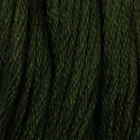 Cotton thread for embroidery DMC 935 Dark Avocado Green