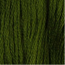 Нитки для вышивания хлопковые DMC 937 Средний зеленый авокадо