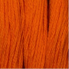 Cotton thread for embroidery DMC 947 Burnt Orange