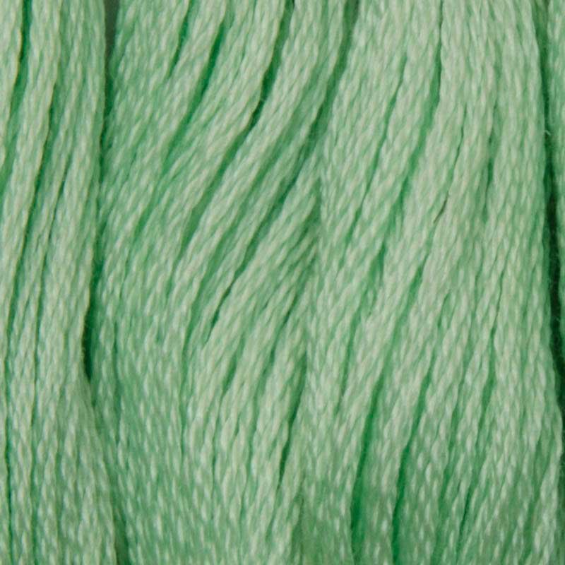 Нитки для вышивания хлопковые DMC 955 Светло-зеленый нил