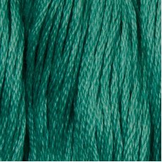 Нитки для вышивания хлопковые DMC 958 Темный морская зелень