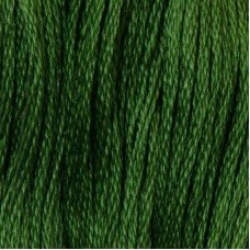Cotton thread for embroidery DMC 987 Dark Forest Green