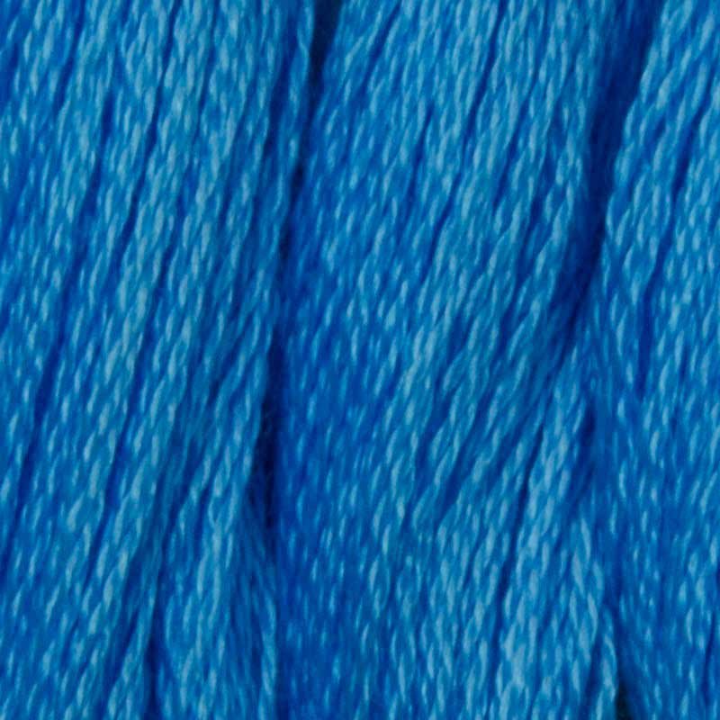 Нитки для вишивання бавовняні DMC 996 Середній електрик синій